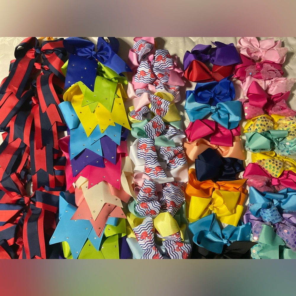 Girls Hair Bows Alligator Clip - New